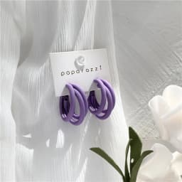 Minimalist Brand Hoop Circle Earring Woman 2022 New Vintage Gold Color korean Scrub Statement Big Earrings Accessories brincos