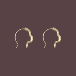 Minimalist Brand Hoop Circle Earring Woman 2022 New Vintage Gold Color korean Scrub Statement Big Earrings Accessories brincos