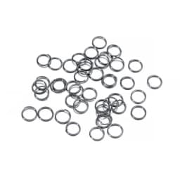 50-200pcs/lot 3-20 mm Jump Rings Split Rings Connectors For Diy Jewelry Finding Making Accessories Wholesale Supplies