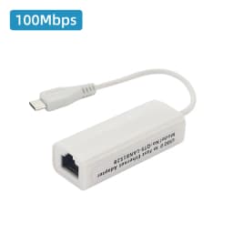 Raspberry Pi Zero Micro USB Ethernet Adapter RJ45 LAN Card 100 Mbps Network Card for Banana Pi BPI-M2 Zero Windows