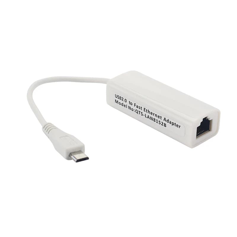 Raspberry Pi Zero Micro USB Ethernet Adapter RJ45 LAN Card 100 Mbps Network Card for Banana Pi BPI-M2 Zero Windows