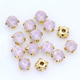 100p 3mm color Sew on crystal glass Diamante Rhinestone jewels Gold Cup Claw Montees 4hole Sewing Stone Beads DIY craft clothes
