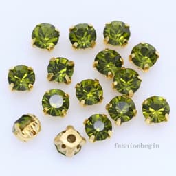 100p 3mm color Sew on crystal glass Diamante Rhinestone jewels Gold Cup Claw Montees 4hole Sewing Stone Beads DIY craft clothes