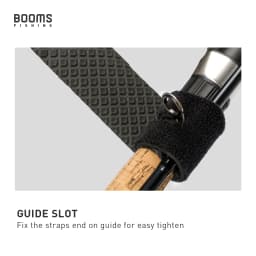 Booms Fishing RS3 Lure Fishing Rod Holder Belt Strap With Rod Tie Suspenders Wrap Fishing Tackle  Boxes Tools Box Accessories