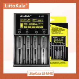LiitoKala Lii-600 Lii-500 Lii-500S Lii-M4 Lii-M4S LCD 3.7V 1.2V 18650 26650 16340 14500 18500 20700B Battery Charger
