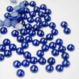 3/4/5/6/7/8/10mm 100-1000pcs/Bag Ivory/White Multicolor ABS Imitation Pearl Half Round Flatback For DIY Jewelry Findings Making
