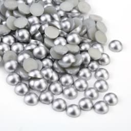 3/4/5/6/7/8/10mm 100-1000pcs/Bag Ivory/White Multicolor ABS Imitation Pearl Half Round Flatback For DIY Jewelry Findings Making