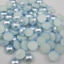3/4/5/6/7/8/10mm 100-1000pcs/Bag Ivory/White Multicolor ABS Imitation Pearl Half Round Flatback For DIY Jewelry Findings Making
