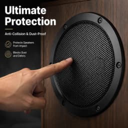 HIFIDIY LIVE 4 5 6 8 10 Inch Speaker Net Cover High-Grade Car Home Mesh Enclosure Speakers Plastic Frame Metal Iron Wire Grilles