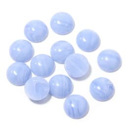 Louleur Purple Amethysts Natural Stone Cabochon Beads Round Round Onyx Cabochons Loose Beads Cabochon Cameo DIY Rings Necklace