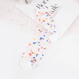 Sexy Lace Mesh silk Fishnet Socks Fiber Transparent Stretch Elasticity Ankle Net Yarn Thin Women Cool Socks 1pair=2pcs ws403