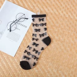Sexy Lace Mesh silk Fishnet Socks Fiber Transparent Stretch Elasticity Ankle Net Yarn Thin Women Cool Socks 1pair=2pcs ws403