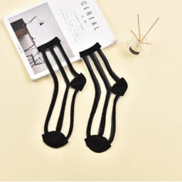 Sexy Lace Mesh silk Fishnet Socks Fiber Transparent Stretch Elasticity Ankle Net Yarn Thin Women Cool Socks 1pair=2pcs ws403