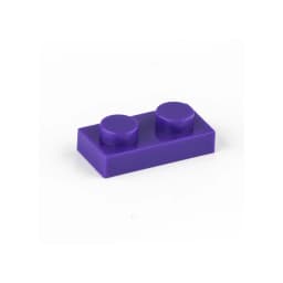 50/200/1000pcs DIY Building Blocks Bricks Thin 1x2Dots Figures Educational Creative Size Compatible With 3023 Toys for Children