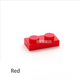 50/200/1000pcs DIY Building Blocks Bricks Thin 1x2Dots Figures Educational Creative Size Compatible With 3023 Toys for Children