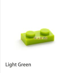 50/200/1000pcs DIY Building Blocks Bricks Thin 1x2Dots Figures Educational Creative Size Compatible With 3023 Toys for Children