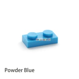 50/200/1000pcs DIY Building Blocks Bricks Thin 1x2Dots Figures Educational Creative Size Compatible With 3023 Toys for Children