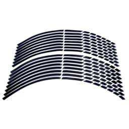 17"18"19" 16Strips Motorcycle Car Wheel Tire Stickers Reflective Rim Tape Motorbike Auto Decals for Yamaha Suzuki Honda Kawasaki