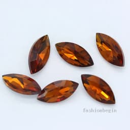 All-size 24-color horse eye Glass Crystal pointed back Rhinestones foiled fancy stons for shoes garment Headdress jewelry making