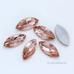 All-size 24-color horse eye Glass Crystal pointed back Rhinestones foiled fancy stons for shoes garment Headdress jewelry making