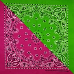 New Fashion Hip Hop 100% Cotton Bandana Square Scarf Gradient Color Paisley Headband Printed For Women/Men/Boys/Girls