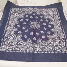 New Fashion Hip Hop 100% Cotton Bandana Square Scarf Gradient Color Paisley Headband Printed For Women/Men/Boys/Girls