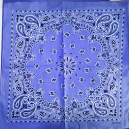 New Fashion Hip Hop 100% Cotton Bandana Square Scarf Gradient Color Paisley Headband Printed For Women/Men/Boys/Girls