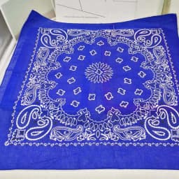 New Fashion Hip Hop 100% Cotton Bandana Square Scarf Gradient Color Paisley Headband Printed For Women/Men/Boys/Girls