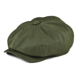 BOTVELA Newsboy Cap Men's Twill Cotton Eight Panel Hat Women's Baker Boy Caps Retro Big Large Hats Male Boina Black Beret 003
