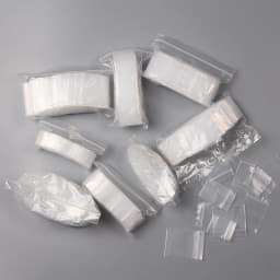 100pcs Mini Zip Lock Bags Plastic Packaging Bags Small Plastic Zipper Bag Ziplock Bag Ziplock Pill Packaging Pouches More Size
