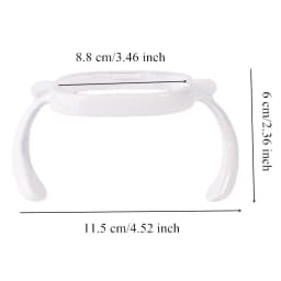 BPA Free Classic Newborn Bottle Grip Handle Compatible Silicone Handles for Hegen Bottle Size Baby Feeding Bottle Accessories