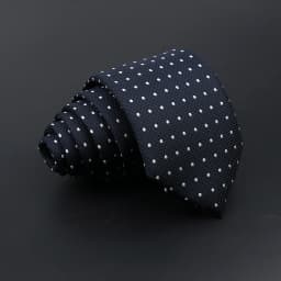 Classic Tie For Men Business Solid Color Stripe Plaid Dots 7cm Jacquard Wedding Dress Necktie Daily Wear Cravat Accessories Gift
