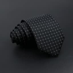 Classic Tie For Men Business Solid Color Stripe Plaid Dots 7cm Jacquard Wedding Dress Necktie Daily Wear Cravat Accessories Gift