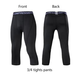 Men's Compression Pants Cycling Running Basketball Soccer Elasticity Sweatpants Fitness Tights Legging Trousers Rash Guard Gym