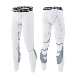 Men's Compression Pants Cycling Running Basketball Soccer Elasticity Sweatpants Fitness Tights Legging Trousers Rash Guard Gym