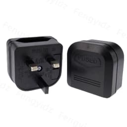1Pc European Euro EU 2 Pin to UK 3Pin Power Socket Travel Plug Adapter Converter New
