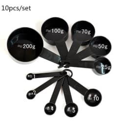 5/10Pcs Measuring Tools Kitchen Measuring Spoons Teaspoon Sugar Scoop Cake Baking Flour Measuring Cups Kitchen Measuring Spoons