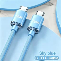 NNBILI 120W USB Type C To Type C Color Cable Phone Fast Charging USB A To Type C Data Cord Quick Charge For Huawei Xiaomi Honor
