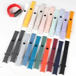 Silicone Strap For Xiaomi Mi Band 11 10 9 8 NFC Sport Bracelet Wristband Pulseira Correa Xiaomi Smart Band 11 10 9 8 Accessories