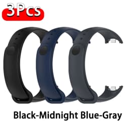 Silicone Strap For Xiaomi Mi Band 11 10 9 8 NFC Sport Bracelet Wristband Pulseira Correa Xiaomi Smart Band 11 10 9 8 Accessories
