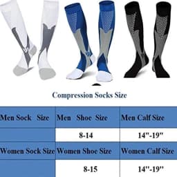 New Compression Socks 20-30mmhg High Stockings Men Women Sports Socks For Marathon Cycling Football Varicose Veins EU35-45 Meias
