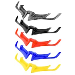 Motorcycle New Front Fairing Winglet Wing Cover Trim For YAMAHA R15 V3 2017 2018 2019 2020 2021 Shark Fin Beak Moto Accessories