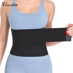 Women Slimming Body Shaper Sheath Waist Trainer Tummy Control Wrap Postpartum Recovery Shapewear Trimmer Belt Stretch Bands 3-6M