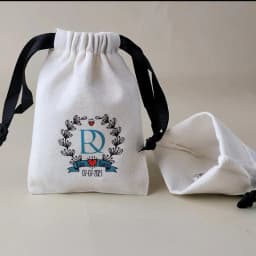 Cotton Gift Bags Higher Quality Sew Muslin Shopping Dust Sack 5x7cm 7x9cm Custom Logo Makeup Jewelry Pouch
