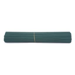 20Pcs 15/25/40cm Artificial Green Flower Stem DIY Floral Material Handmade Wire Stem Accessoies for Wedding Home Decoration