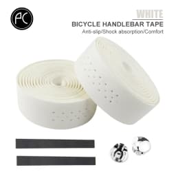 PCycling Road Bicycle Handlebar Tape 2 Rolls Textured Perforated or Honeycomb Wrap Cycling Bar Grip Choose A B Style and Color