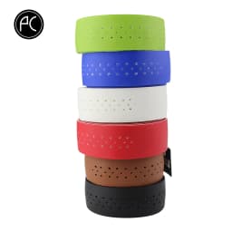 PCycling Road Bicycle Handlebar Tape 2 Rolls Textured Perforated or Honeycomb Wrap Cycling Bar Grip Choose A B Style and Color