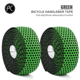 PCycling Road Bicycle Handlebar Tape 2 Rolls Textured Perforated or Honeycomb Wrap Cycling Bar Grip Choose A B Style and Color