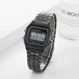 Women Men Unisex Watch Gold Silver Black Vintage LED Digital Sports Military Wristwatches Electronic Digital Present Gift Male