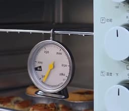 New Stainless Steel Oven Thermometer Hang Or Stand Large Dial Baking BBQ Cooking Meat Food Temperature Measurement